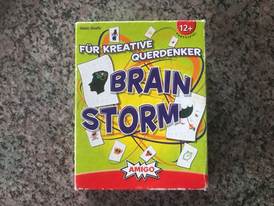 Amigo Brain Storm für kreative Querdenker Kartenspiel