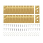 Lot of 30 Replacement Blades, Compatible with Luba & Yuka Series, Titan7641