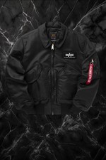 Alpha Industries CWU 45 Jacke Bomber Fliegejacker vers Farben Alle Größen 100102