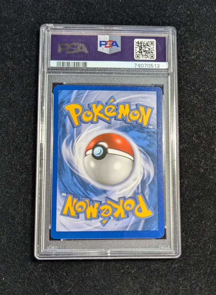 2012 Pokemon Vaporeon STAFF State/Province/Territory Crosshatch Rev Holo PSA 8 - Image 2 of 2