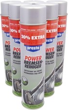 6x PRESTO Power Bremsenreiniger 600 ml 307287