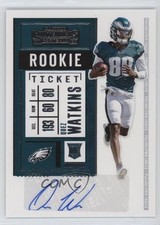 2020 Panini Contenders Rookie Ticket Quez Watkins #164 Auto 1cc7
