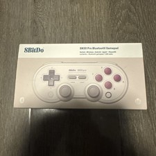 8BitDo SN30 Pro Bluetooth Controller, Hall Effect Joystick Update, Compatible w
