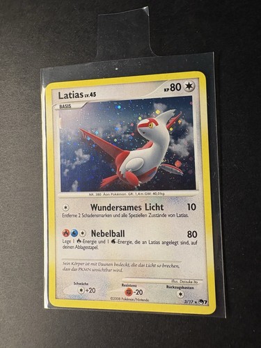Latias Lv. 45 Holo Pokemon Karte Deutsch 3/17 Pop Series 7 - 第 2/6 張圖片