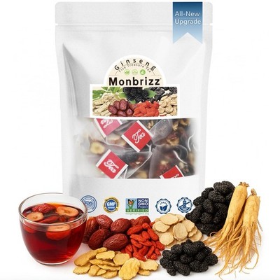 Kidney Tea Ginseng Six Treasure Kidney Formula Cleanse Detox Caffeine-Free