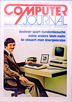 COMPUTER JOURNAL - AUSGABE: JULI/AUG. 82 (COMMODORE/M&T - MAGAZIN) #2DE