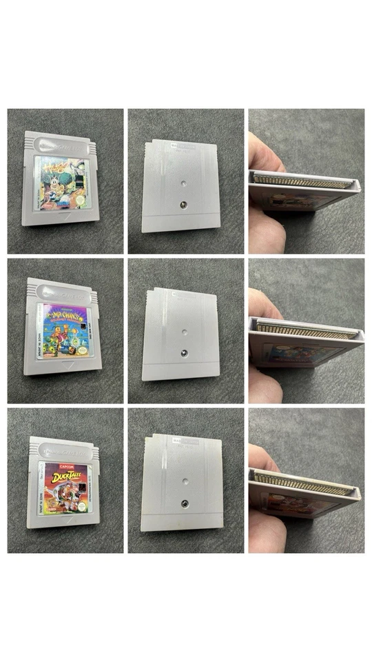 Lote de 9 Juegos Nintendo Game Boy - Donkey Kong, DuckTales 2, Hugo, McDonaldland Foto 3 de 4