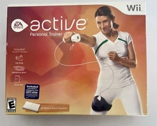 NINTENDO WII 🎮 EA ACTIVE PERSONAL TRAINER WITH STRAP & BAND 🎮 NEW & SEALED