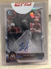 2018 Bowman Draft Tristan Pompey Refractor Auto 043/399