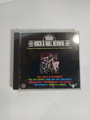 SEALED 1950'S ROCK N ROLL REVIVAL CD BILL HALEY FIVE SATINS PENGUINS CAPRIS
