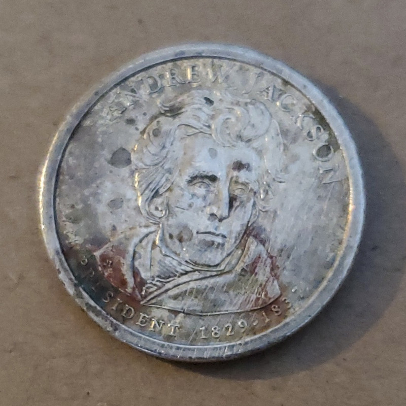 2007-D Presidential $1 Coin George Washington Statue of Liberty Reverse