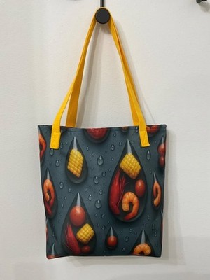 Louisiana rain tote bag