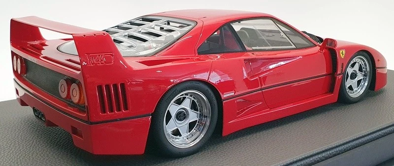 Top Marques 1/12 Scale Model Car TM12-17F - 1987 Ferrari F40 Lexan Windows - Red - Image 2 of 4