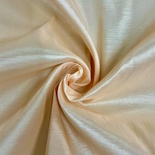 Irene CREAM Stretch Taffeta Fabric for Gowns, Bridal Wear, Home Decor, Lining,