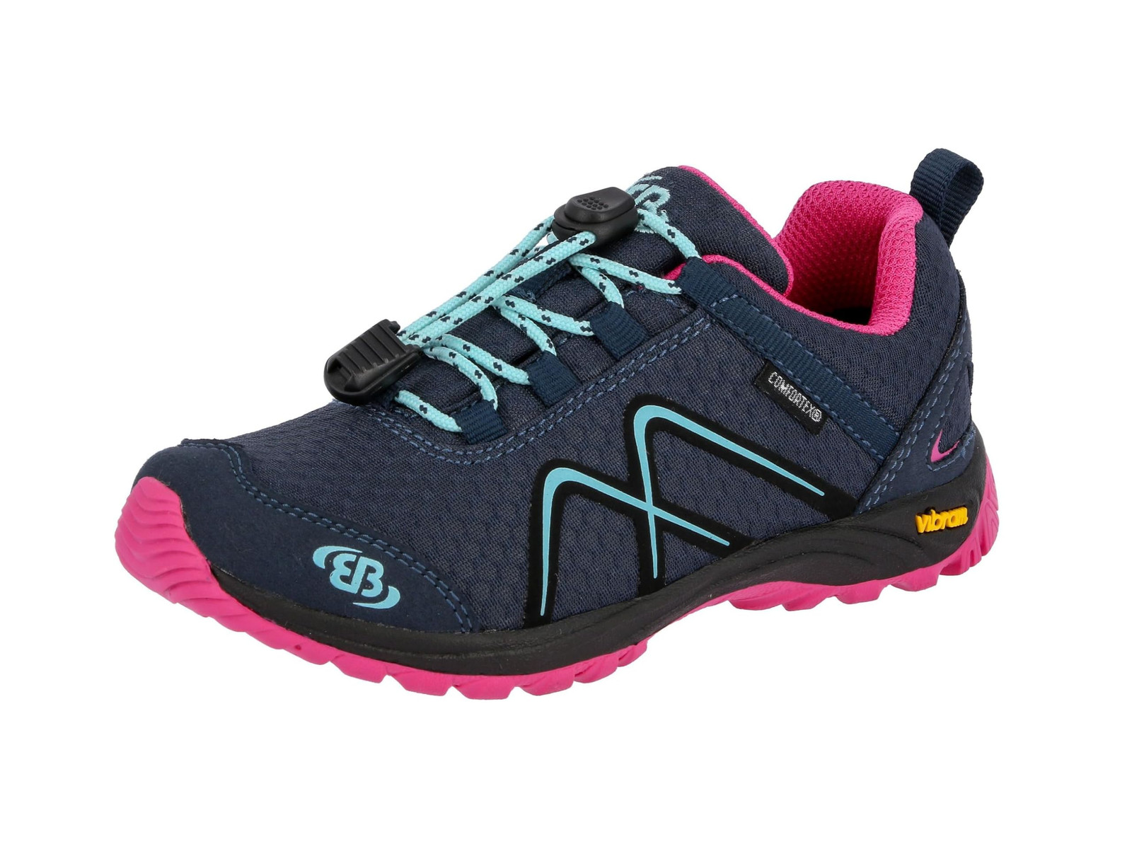 Brütting Guide, Scarpe da Arrampicata Basse, Blu (Marine/Pink/Türkis (Z2A)
