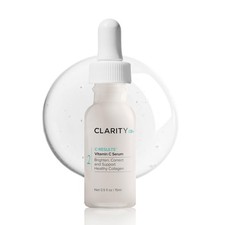 ClarityRx C-Results Vitamin C Brightening Face Serum, Natural Plant-Based Ant...