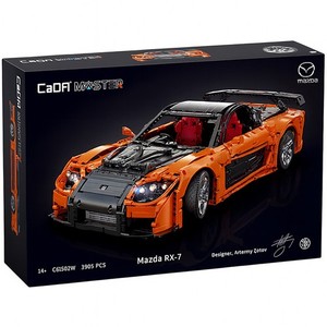 CaDA Master Mazda RX-7 Car Remote Control Brick Model Set C61502W 1 18