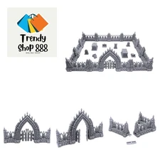 Cemetery Bundle by Terrain4Print, 3D Printed Tabletop RPG Scenery and Wargame...