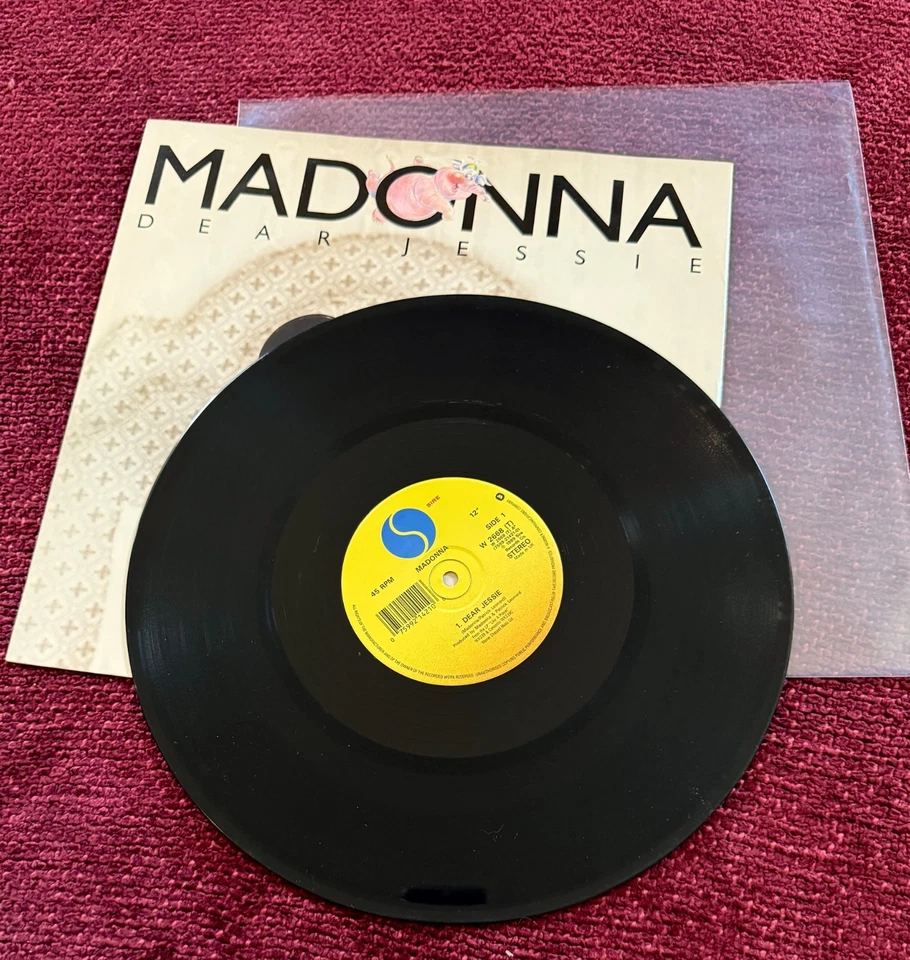 MADONNA DEAR JESSIE 12" RECORD MINNIE MOUSE EU VINYL ONLY PROMO SINGLE PRAYER LP Foto 3 de 4