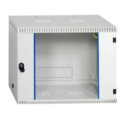 19'' Wandgehäuse Netzwerkschrank Serverschrank 9HE Tiefe 500mm grau ProfiPatch