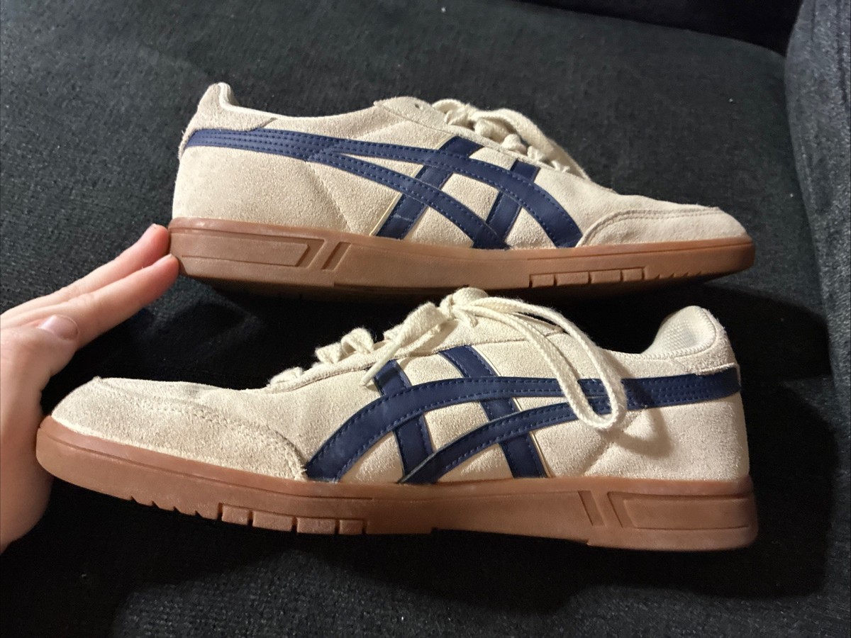 Asics Tiger Gel Vickka TRS Suede White Shoes Sneakers Mens  display picture 3