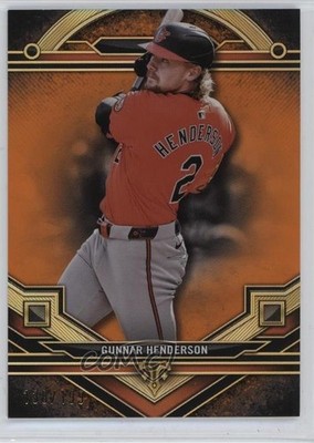 2024 Topps Triple Threads Amber /199 Gunnar Henderson #125 1ts4