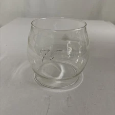 Vintage Coleman Straight Line Pyrex Lantern Globe 1930s 40s