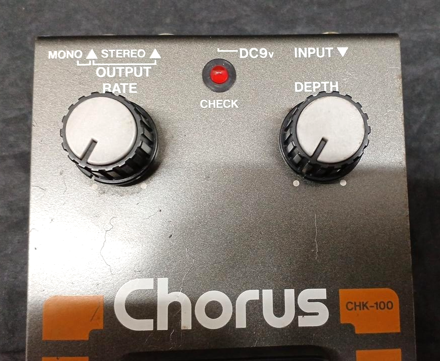 AMDEK CHK-100 Chorus Guitar Effects Vintage Pedal Made in Japan | eBay