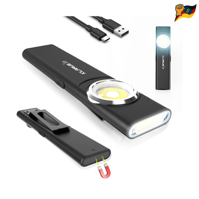 Klarus E5 USB C Rechargeable Mini Taschenlampe COB 600 Lumen