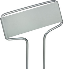 25-Pack Weatherproof Banner Metal Plant Labels, Height 10.5", Label Area 2.5'' X