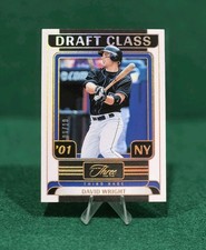 David Wright (Holo Gold) /10 2024 Panini Three and Two Draft Class #4 NY Mets
