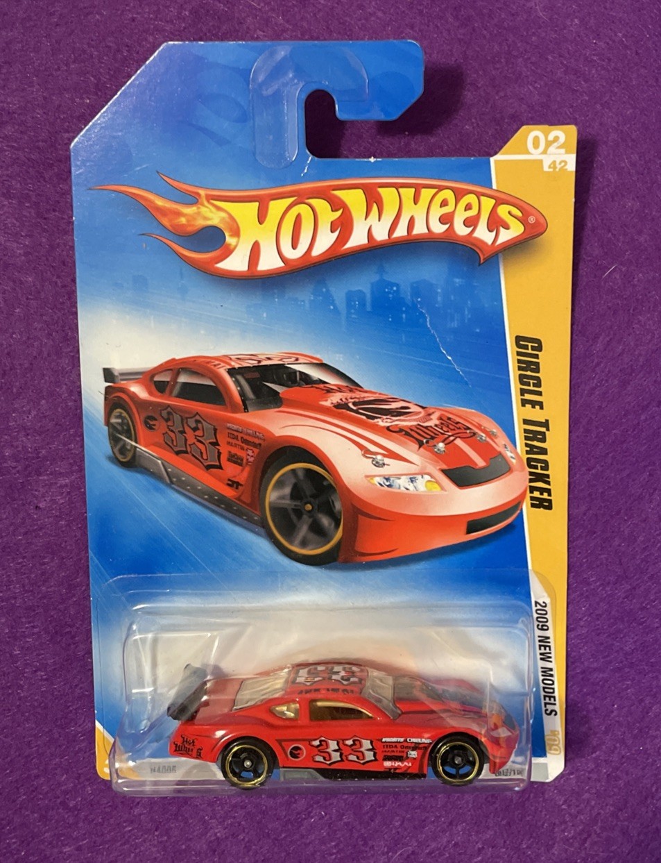Hot Wheels 2009 Models #02/42 Circle Tracker Red 1:64 Diecast Car New