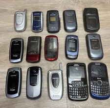 Lot of 15 Samsung Cell Phones Not Tested AS-IS  Model in description