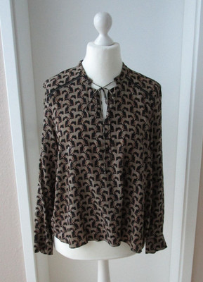 Marc Cain Bluse 100% SEIDE Gr. N5-42, TOPP Zustand!!!