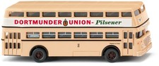WIKING, BUSSING D2U double étage - DORTMUNDER UNION Pilsener, échelle 1/87, W...