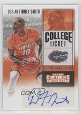 2016 Panini Contenders Draft Picks College Ticket Dorian Finney-Smith Auto 03cz