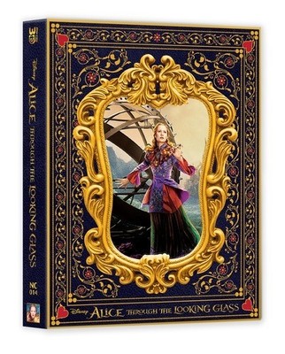 ALICE THROUGH THE LOOKING GLASS   FULL SLIP - NOVAMEDIA   BLU-RAY 3D