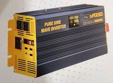 MWXNE 3000W Pure Sine Wave Power Inverter 24V DC to 110V AC 60Hz USB-C
