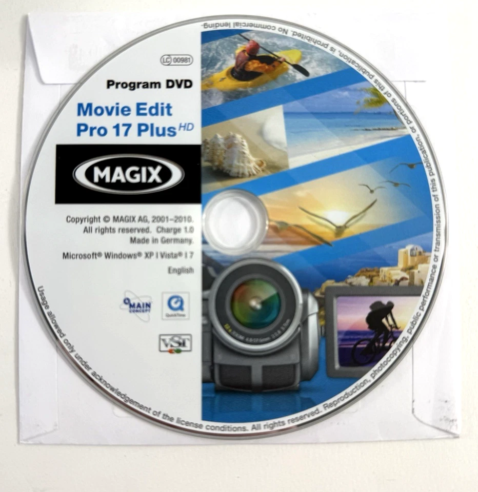Magix 2010 Movie Edit Pro 17 Plus HD (PC DVD, Windows XP, Vista, 7) - Image 3 of 4