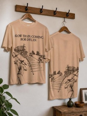 Bob Dylan Slow Train Coming 3D AOP T-Shirt Duty Paid