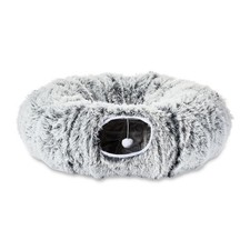 Cat Tunnel W/ Bed Cats Soft Plush Peekaboo Hideaway Cave Multiple Shape