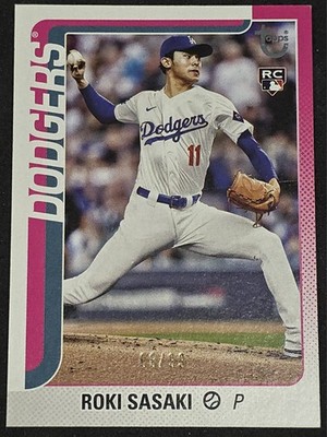 2025 Topps Series Two ROKI SASAKI Rookie /99 Vintage Stock RC #558 Dodgers