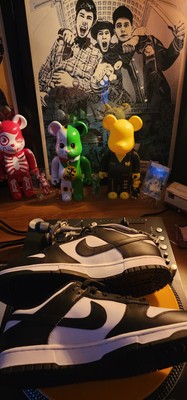 NEW Nike Dunk Low Retro Black White Panda Mens size 12 DD1391-100