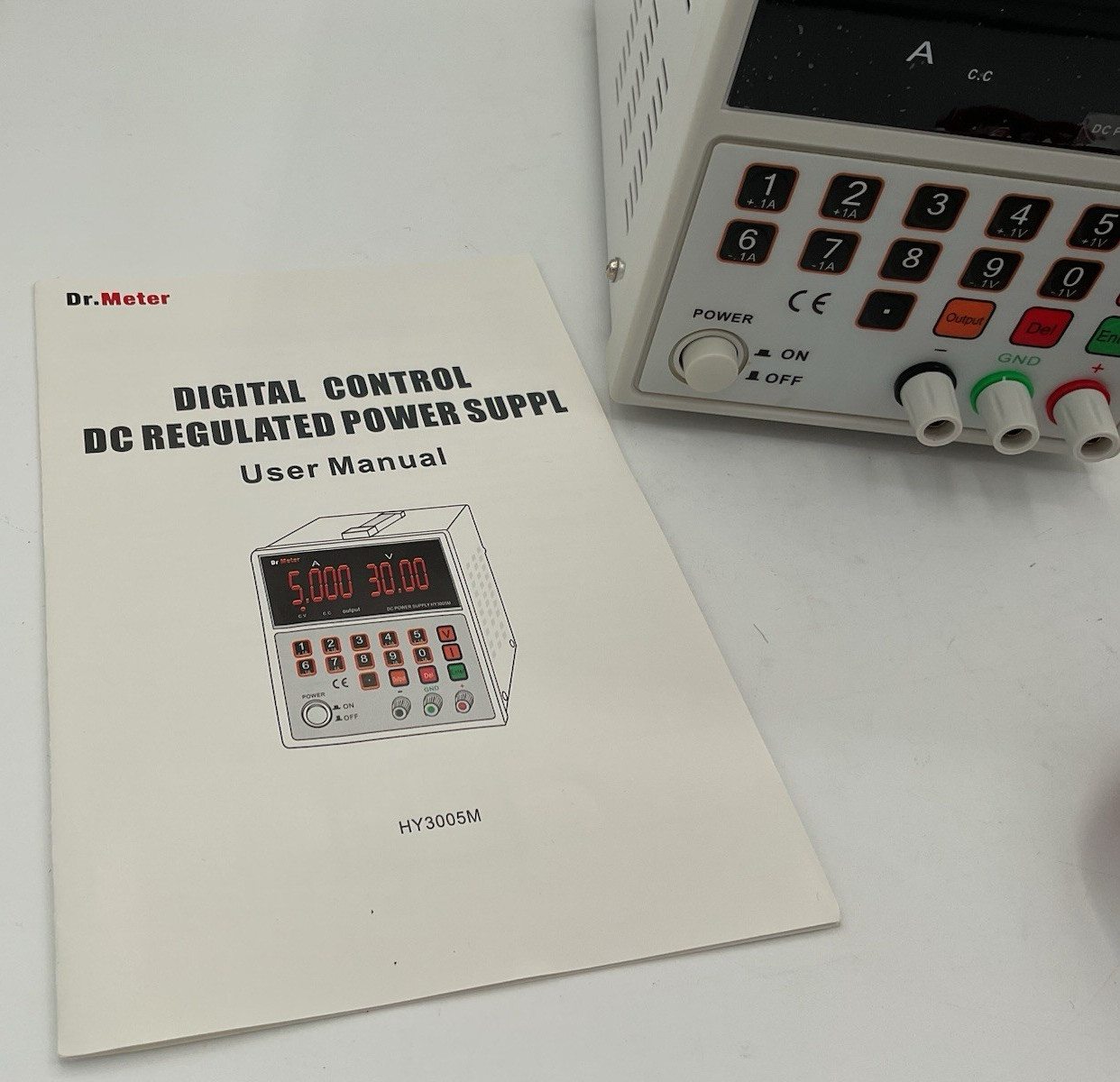Dr. Meter Digital Control DC Regulated Power Supply HY3005M-S NEW Fast Free Ship