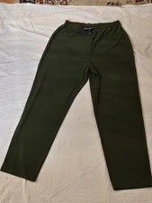 Susan Graver Women's Pants Green 92 Nylon 8 spandex