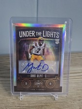 2020 Panini Legacy Football Grant Delpit Silver Under The Lights Auto