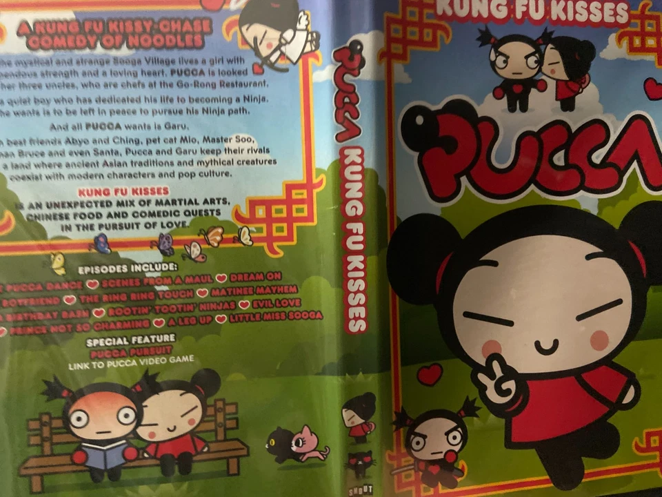 Pucca - Kung Fu Kisses region 1 DVD (animated kids tv series) - image 3 of 3