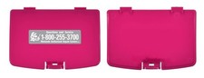 Nintendo GameBoy Color GBC Battery Cover Door Berry Red