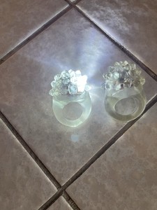 Two Light Up Rings Cool In The Dark Party Rings Unbranded