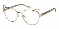 NEW Juicy Couture JC JU959 Eyeglasses 0AU2 RED GOLD R 100 AUTHENTIC